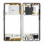 Samsung Galaxy A41 A415F - Mittlerer Rahmen (Prism Crush Silver) - GH98-45511C Genuine Service Pack