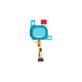 Samsung Galaxy M21 M215F - Fingerabdrucksensor + Flex Kabel (Green) - GH96-13467B Genuine Service Pack