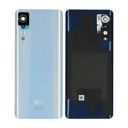 LG Velvet 5G - Akkudeckel (Aurora White) - ACQ30087631 Genuine Service Pack