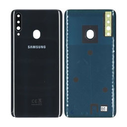 Samsung Galaxy A20s A207F - Akkudeckel (Black) - GH81-19446A Genuine Service Pack