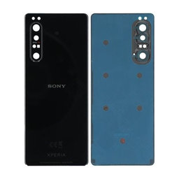 Sony Xperia 1 II - Akkudeckel (Black) - A5019834A, A5019834B Genuine Service Pack