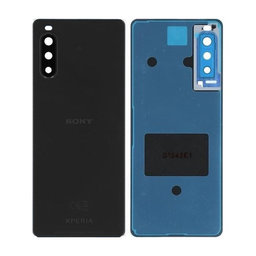 Sony Xperia 10 II - Akkudeckel (Black) - A5019526A Genuine Service Pack