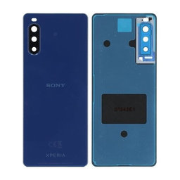 Sony Xperia 10 II - Akkudeckel (Blue) - A5019527A Genuine Service Pack