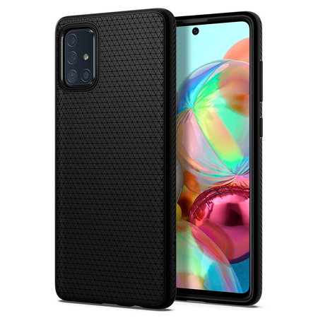 Spigen - Liquid Air Hülle für Samsung Galaxy A71, schwarz