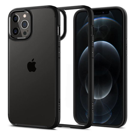 Spigen - Fall Ultra Hybrid für iPhone 12 Pro Max, schwarz