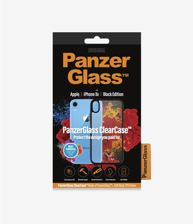 PanzerGlass - Fall ClearCase für iPhone XR, black