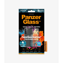 PanzerGlass - Hülle ClearCase AB für Samsung Galaxy S21, schwarz