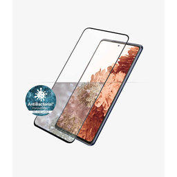 PanzerGlass - Gehärtetes Glas Case Friendly AB für Samsung Galaxy S21+, Fingerprint komp., schwarz