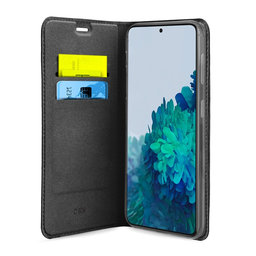 SBS - Fall Book Wallet Lite für Samsung Galaxy S21, schwarz