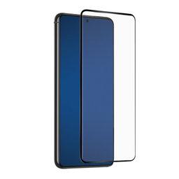 SBS - Gehärtetes Glas Full Cover für Samsung Galaxy S21+, schwarz