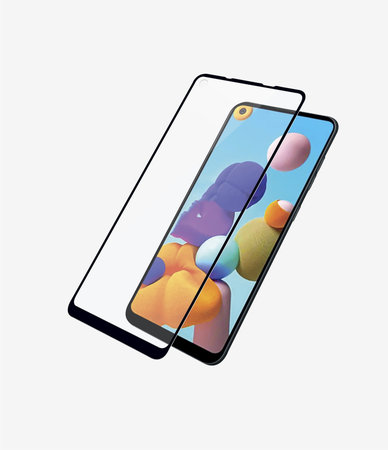 PanzerGlass - Gehärtetes Glas Case Friendly für Samsung Galaxy A21, black