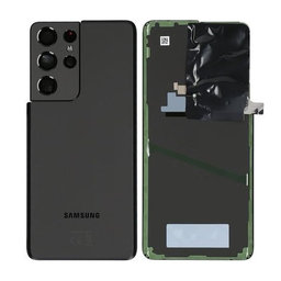 Samsung Galaxy S21 Ultra G998B - Akkudeckel (Phantom Black) - GH82-24499A Genuine Service Pack