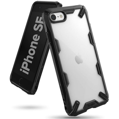 Ringke - Fusion X Hülle für iPhone SE 2020/8/7, schwarz