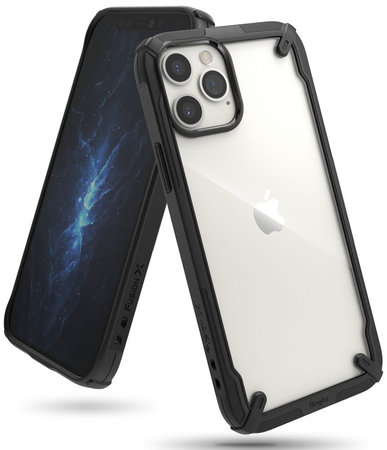 Ringke - Case Fusion X für iPhone 12/12 Pro, schwarz