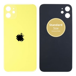 Apple iPhone 11 - Backcover Glas (Yellow)