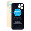 Apple iPhone 12 Pro Max - Backcover Glas Vergrössertes Ringloch für die Kamera (Gold)