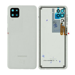 Samsung Galaxy A12 A125F - Akkudeckel (White) - GH82-24487B Genuine Service Pack