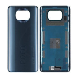 Xiaomi Poco X3 NFC - Akkudeckel (Shadow Grey) - 55050000JZ6D Genuine Service Pack