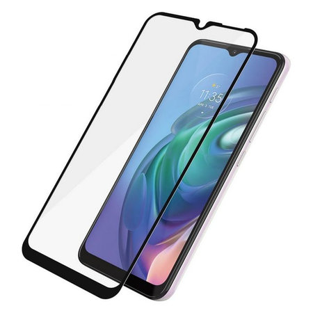 PanzerGlass - Gehärtetes Glas Case Friendly für Motorola Moto G30, G20, G10 und E7 Power, schwarz