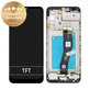 Samsung Galaxy A02s A026F - LCD Display + Touchscreen Front Glas + Rahmen (Black) - GH81-20181A Genuine Service Pack