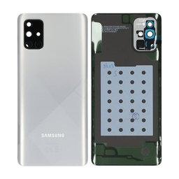 Samsung Galaxy A71 A715F - Akkudeckel (Haze Crush Silver) - GH82-22112E Genuine Service Pack