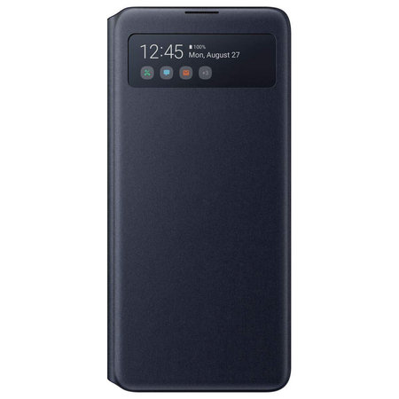 Samsung - Smart View Book Case für Samsung Galaxy Note 10 Lite, schwarz