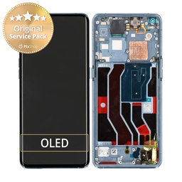 Oppo Find X3 Pro - LCD Display + Touch Screen + Frame (Blue) - 4906613 Genuine Service Pack