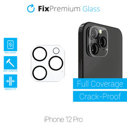 FixPremium Glass - Gehärtetes Glas für die rückwärtige Kameralinse für iPhone 12 Pro
