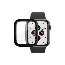 PanzerGlass - Gehärtetes Glas Full Body AB für Apple Watch 4, 5, 6, SE (1st gen) und SE (2nd gen) 40mm, schwarz