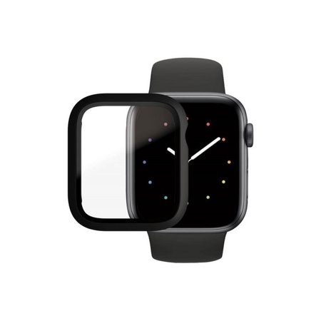 PanzerGlass - Gehärtetes Glas Full Body AB für Apple Watch 4, 5, 6, SE (1st gen) und SE (2nd gen) 44mm, schwarz