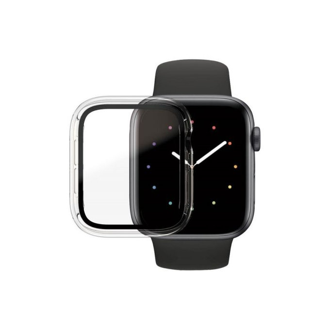 PanzerGlass - Gehärtetes Glas Full Body AB für Apple Watch 4, 5, 6, SE (1st gen) und SE (2nd gen) 44mm, transparent