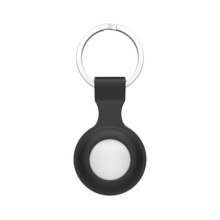 Tech-Protect - Schlüsselanhänger-Icon für Apple AirTag, schwarz