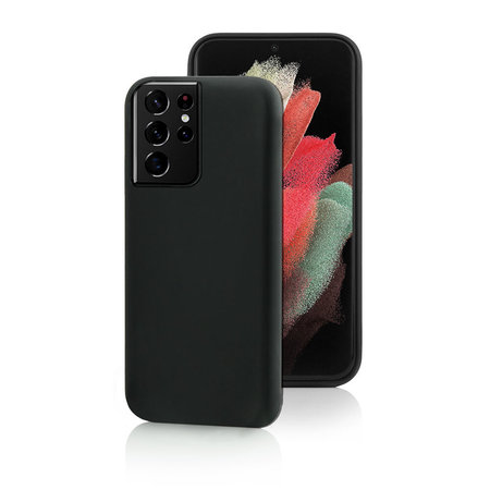 Fonex - Fall TPU für Samsung Galaxy S21 Ultra, schwarz