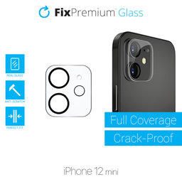FixPremium Glass - Gehärtetes Glas für die rückwärtige Kameralinse für iPhone 12 mini