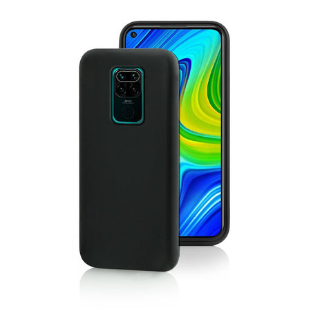 Fonex - Fall TPU für Xiaomi Redmi Note 9 Pro, schwarz