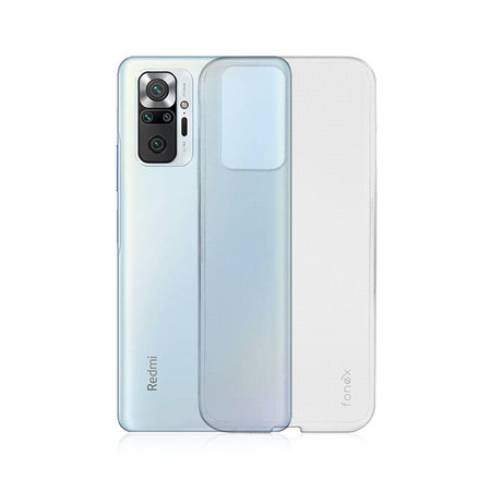 Fonex - Hülle Invisible für Xiaomi Redmi Note 10 Pro, transparent