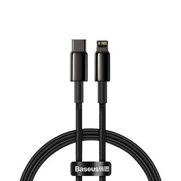 Baseus - Lightning / USB-C Kabel (1m), schwarz