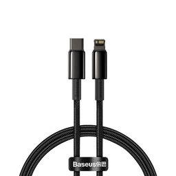 Baseus - Lightning / USB-C Kabel (1m), schwarz