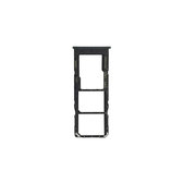 Samsung Galaxy M12 M127F - SIM Steckplatz Slot (Black) - GH98-46321A Genuine Service Pack