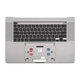 Apple MacBook Pro 16" A2141 (2019) - Oberer Rahmen Tastatur + Tastatur US (Space Gray)
