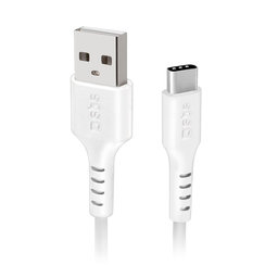 SBS - USB-C / USB Kabel (1.5m), weiß
