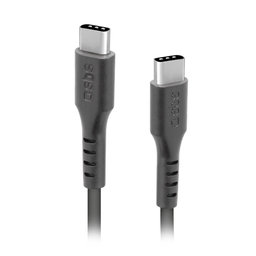 SBS - USB-C / USB-C Kabel (2m), schwarz