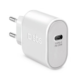 SBS - 20W Ladeadapter USB-C, weiß