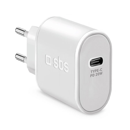 SBS - 20W Ladeadapter USB-C, weiß