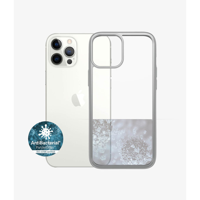 PanzerGlass - Fall ClearCase AB für iPhone 12 Pro Max, silver
