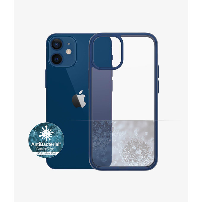 PanzerGlass - Fall ClearCase AB für iPhone 12 mini, blue