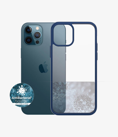 PanzerGlass - Fall ClearCase AB für iPhone 12 und 12 Pro, blue