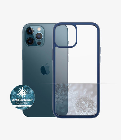 PanzerGlass - Fall ClearCase AB für iPhone 12 Pro Max, blue