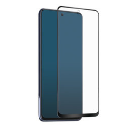 SBS - Gehärtetes Glas Full Cover für Samsung Galaxy S21 FE, schwarz