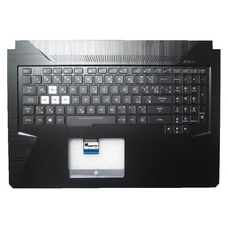 Asus TUF FX705DD-AU089T - Abdeckung C (Armlehne) + Tastatur CZ/SK - 90NR02A2-R31CS0 Genuine Service Pack